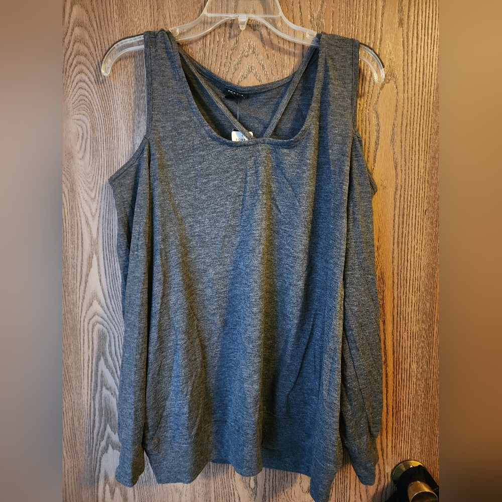 Torrid cut-out sleeve sweater